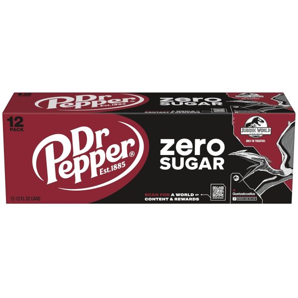 DR PEPPER ZERO SUGAR - 12 OZ - Image 5