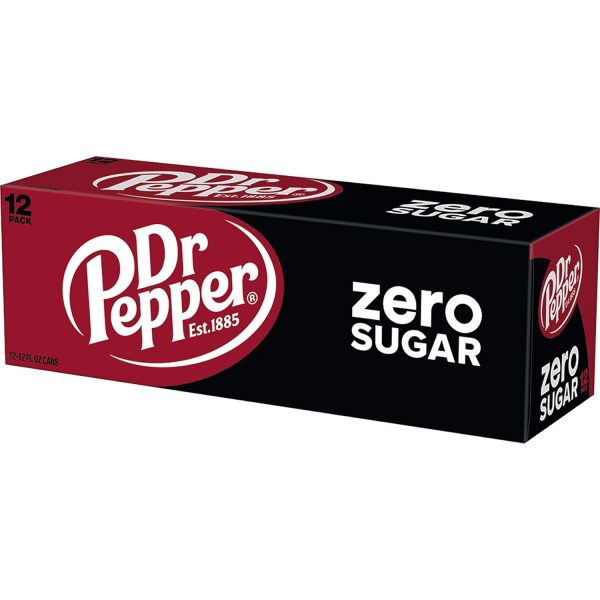 DR PEPPER ZERO SUGAR - 12 OZ - Image 11