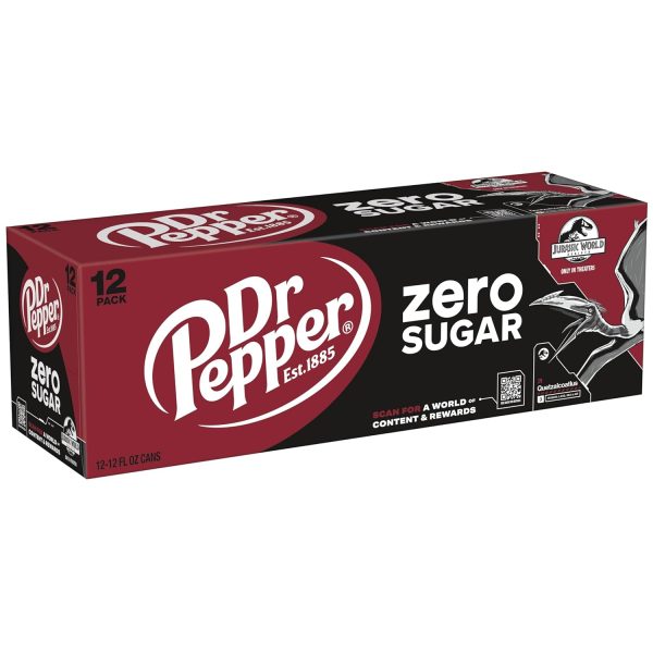 DR PEPPER ZERO SUGAR - 12 OZ - Image 6