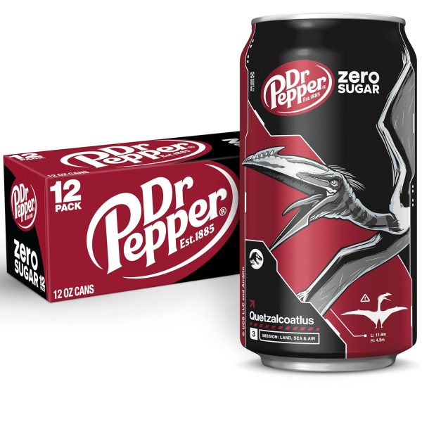 DR PEPPER ZERO SUGAR - 12 OZ