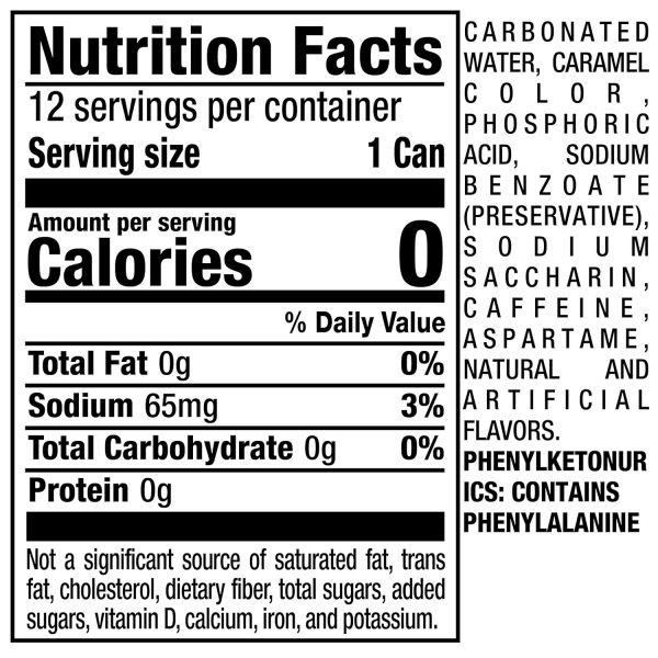 Diet Dr Pepper Soda. 12 fl oz cans - Image 14